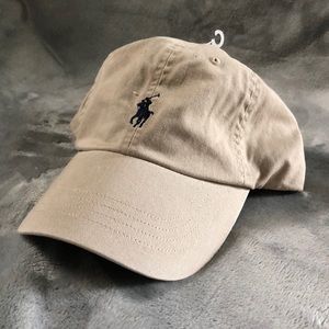 Ralph Lauren Tan Polo Hat